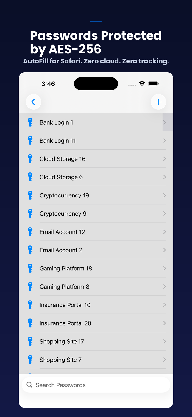 LockWhisper ios Screenshot 4