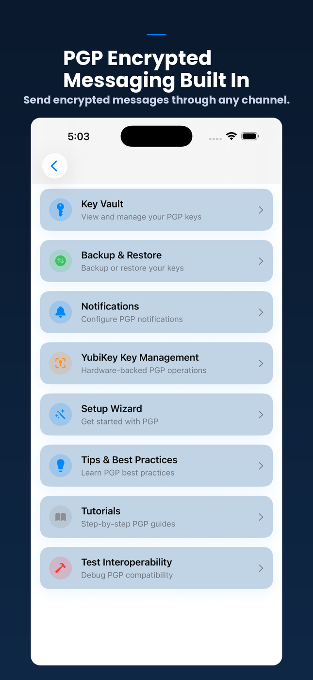 LockWhisper ios Screenshot 7