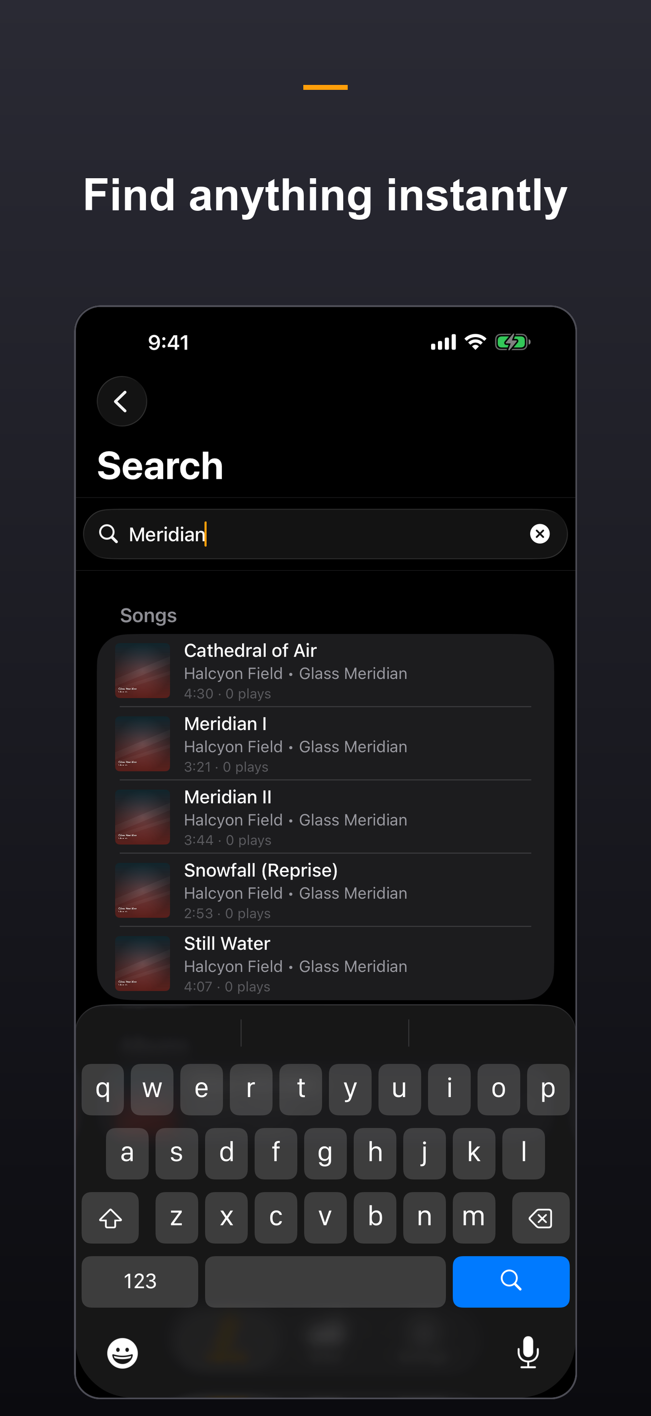 Find Anything Instantly